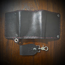 Load image into Gallery viewer, Trifold Wallet - Black