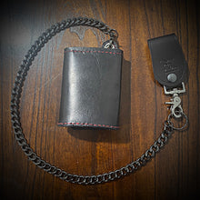 Load image into Gallery viewer, Trifold Wallet - Black