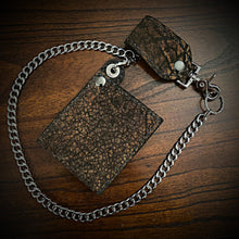 Load image into Gallery viewer, Billfold - Genuine Elephant, Cognac (ships now) Clearance Sale