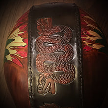 Load image into Gallery viewer, Open Face Helmet, send me your favorite helmet, I’ll cover it in leather