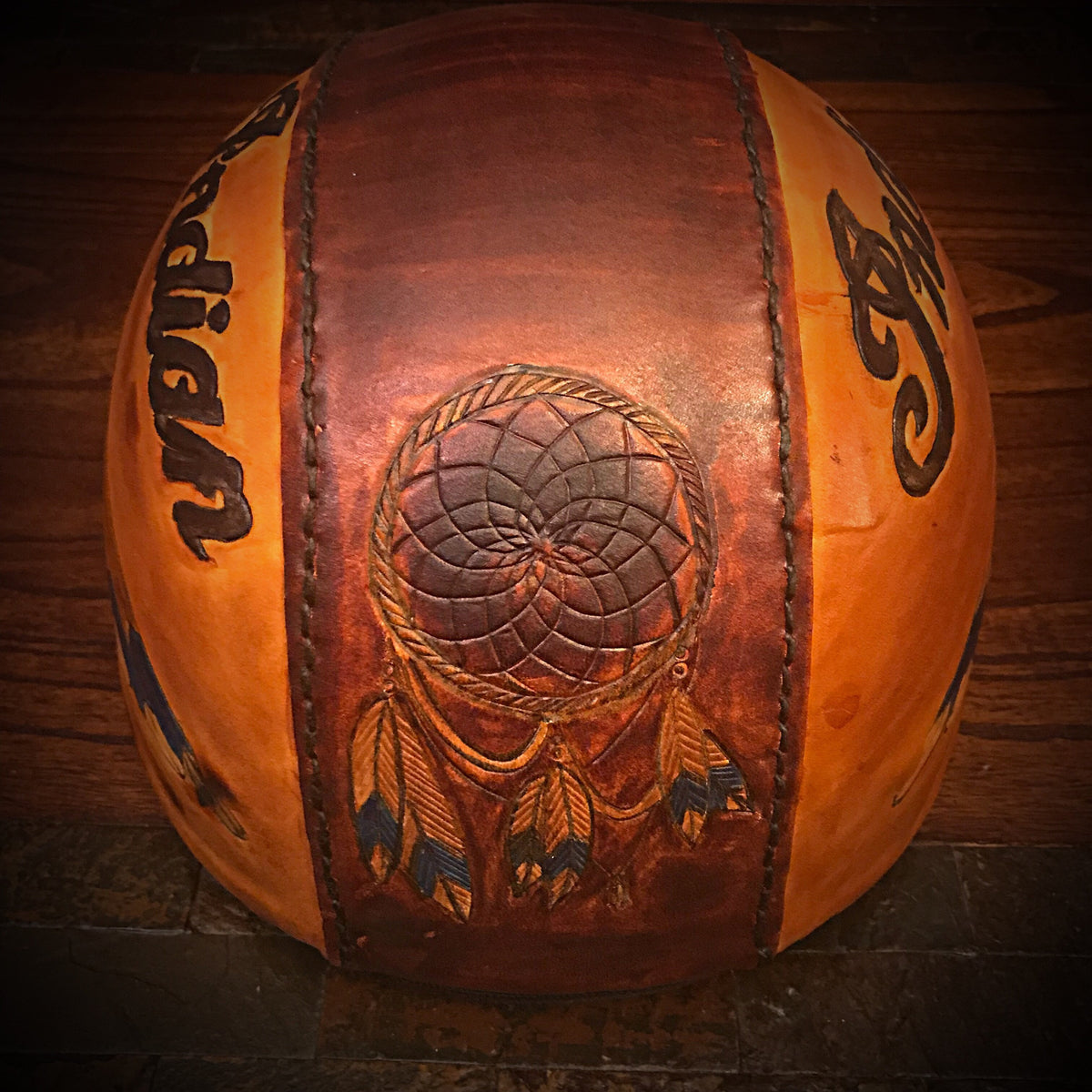 Half Helmet with Custom Art