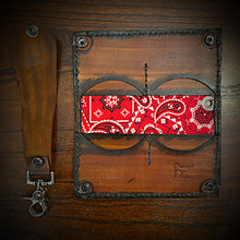Load image into Gallery viewer, Long Biker Leather Wallet with Chain “The Original” Brown