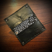 Load image into Gallery viewer, Long Biker Leather Wallet with Chain
- Trust No One, Black