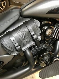 Heat Shield - Custom Art, with Pouch, Fits Indian Chief, Chieftain, Springfield, Vintage and Roadmaster