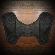 Load image into Gallery viewer, Heat Shield - Genuine Alligator, Custom Colors, Black, Fits Indian Scout