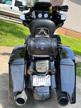 Load image into Gallery viewer, Bedroll for Motorcycles - Generation 2 Custom Art, Black