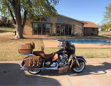 Load image into Gallery viewer, Heat Shield - Custom Art, with Pouch, Fits Indian Chief, Chieftain, Springfield, Vintage and Roadmaster