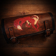 Load image into Gallery viewer, Tool Bag for Motorcycles - Custom Art, Brown