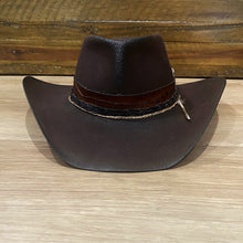 Load image into Gallery viewer, Owens/Baxter, Sharpshooter Hat, Distressed Brown