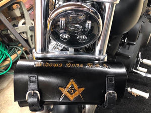 Tool Bag for Motorcycles - Custom Art, Black