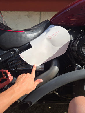 Customized heat shield for Christopher only.