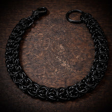 Load image into Gallery viewer, Chainmail Chain - Box Weave - Black