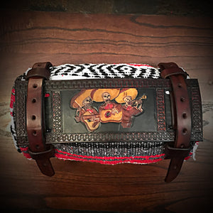 Bedroll for Motorcycles - Custom Art, Brown