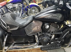 Heat Shield - Custom Art, Fits Indian Chief, Chieftain, Springfield, Vintage and Roadmaster