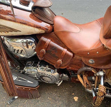 Load image into Gallery viewer, Heat Shield - Custom Art, with Pouch, Fits Indian Chief, Chieftain, Springfield, Vintage and Roadmaster