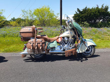Load image into Gallery viewer, Heat Shield - Custom Art, with Pouch, Fits Indian Chief, Chieftain, Springfield, Vintage and Roadmaster