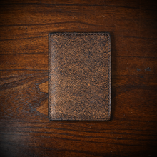 Load image into Gallery viewer, Minimalist Wallet, Genuine brown African Buffalo