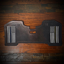 Load image into Gallery viewer, Heat shield for Harley Davidson - Old Glory w/ Blue, Red, or Green Line