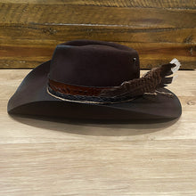 Load image into Gallery viewer, Owens/Baxter, Sharpshooter Hat, Distressed Brown