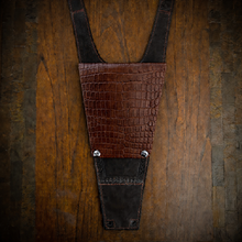 Load image into Gallery viewer, Tank Bib - Indian Challenger and Pursuit, w/ Pouch, Alligator Print