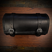 Load image into Gallery viewer, Round Bag for Motorcycles - No Art, Black