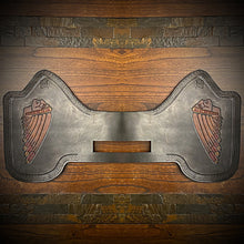Load image into Gallery viewer, Heat Shield, Native Warbonnet, Black - Fits Indian Chief, Chieftain, Springfield, Vintage and Roadmaster