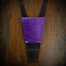 Load image into Gallery viewer, Tank Bib - Indian Challenger and Pursuit, w/ Pouch, Alligator Print