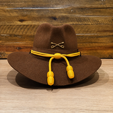 Load image into Gallery viewer, The Brown 11th Cavalry Regiment “Stetson” Head Gear Worn By Current Cavalry Soldiers In The 11th Cavalry Regiment In The Army