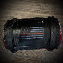 Load image into Gallery viewer, Bedroll for Motorcycles - Generation 2 Custom Art, Black