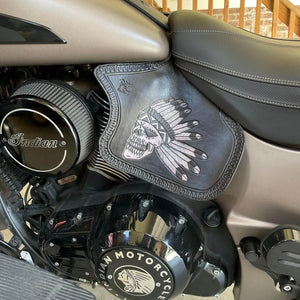Heat Shield - Custom Art, Fits Indian Chief, Chieftain, Springfield, Vintage and Roadmaster