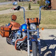 Load image into Gallery viewer, Bedroll for Motorcycles - Generation 2 Custom Art Indian Tan