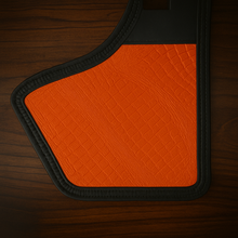 Load image into Gallery viewer, Heat Shield - Orange Alligator Print, Fits Indian Challenger &amp; Pursuit