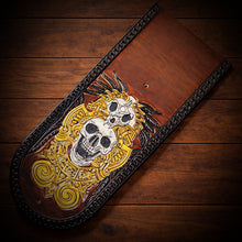 Load image into Gallery viewer, Fender Bib - Custom Art, Brown