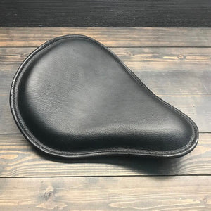 Chopper/Bobber Pan seat - Custom Art, Black