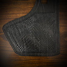 Load image into Gallery viewer, Heat Shield - Black Alligator Print, Fits Indian Challenger &amp; Pursuit