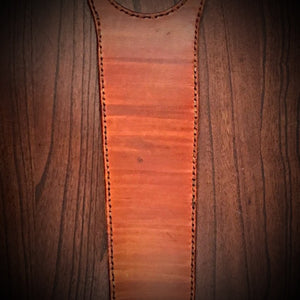 Tank Bib - Large, Custom Art, Tan