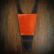 Load image into Gallery viewer, Tank Bib - Indian Challenger and Pursuit, w/ Pouch, Alligator Print