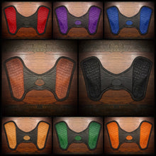 Load image into Gallery viewer, Heat Shield - Genuine Alligator, Custom Colors, Black, Fits Indian Scout