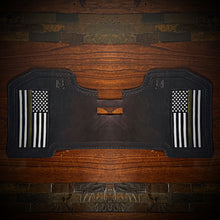 Load image into Gallery viewer, Heat shield for Harley Davidson - Old Glory w/ Blue, Red, or Green Line