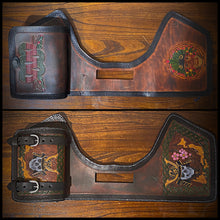 Load image into Gallery viewer, Heat Shield with Pouch for Indian Challenger and Pursuit - Brown Custom Art