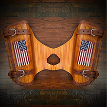 Load image into Gallery viewer, Heat Shield for  Indian Scout  motorcycle - Double Pouch - Old Glory