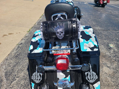 Bedroll for Motorcycles - Generation 2, King of Death, Black and Grey Art
