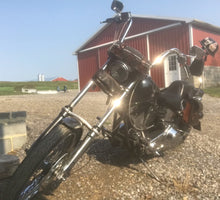 Load image into Gallery viewer, Bedroll for Motorcycles - Skull and Celtic Weave Art, Brown