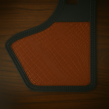 Load image into Gallery viewer, Heat Shield for Indian Challenger &amp; Pursuit- Indian Tan, Genuine American Alligator,