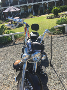 Bedroll for Motorcycles - Custom Art, Black