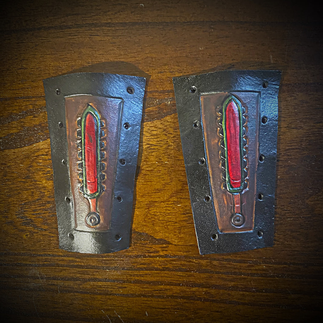 Brake & Clutch Lever Covers - Macuahuitl Brown
