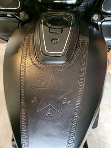 Tank Bib - Fits Indian Challenger and Pursuit Custom Art, Black