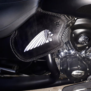 Heat Shield - Custom Art, Fits Indian Chief, Chieftain, Springfield, Vintage and Roadmaster