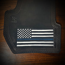 Load image into Gallery viewer, Heat shield for Harley Davidson - Old Glory w/ Blue, Red, or Green Line