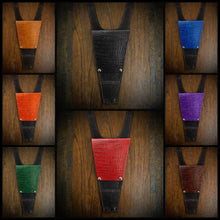 Load image into Gallery viewer, Tank Bib - Indian Challenger and Pursuit, w/ Pouch, Alligator Print